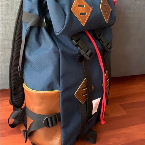 Topo Designs Klettersack Backpack with Leather - Picture 3 of 6